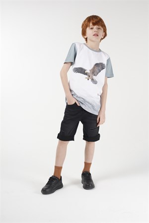 BRZ Kids Dijital Baskılı Erkek Çocuk Kısa Kollu T-shirt